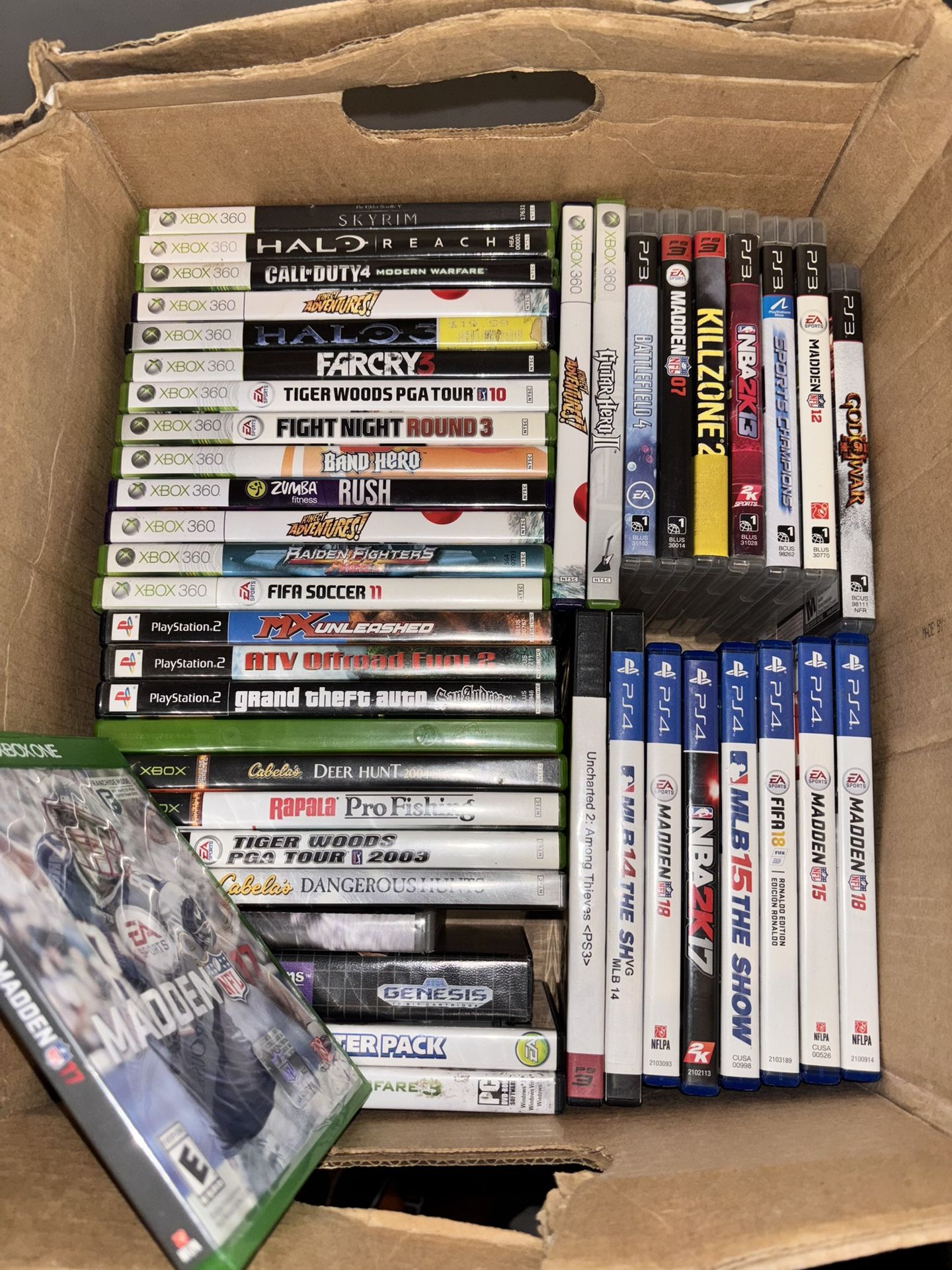 Box Of Old Games … Read Description please