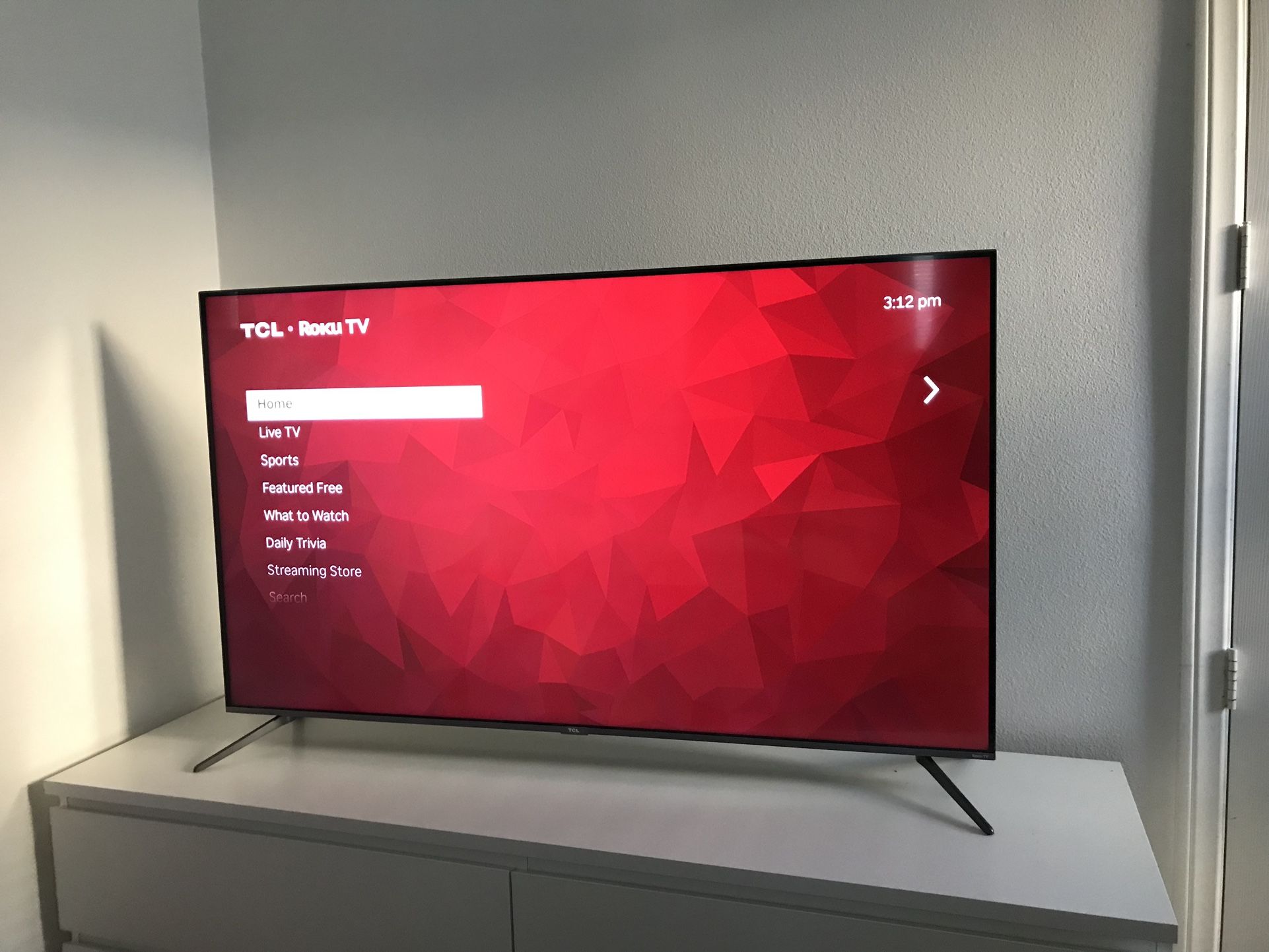 55” TCL Roku TV