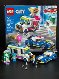 LEGO City Ice Cream Truck Police Chase – Complete