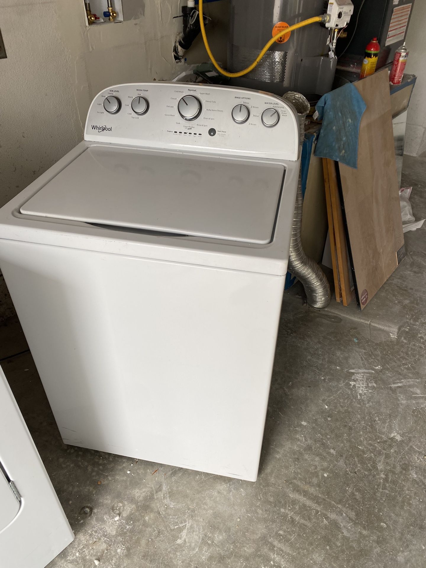 Washer Machine And Gas Dryer