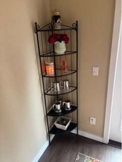 Corner 6-Shelf Shelving Unit