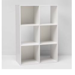 White Cube Shelf Organizer Set
