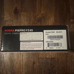 Kodak PIXPRO FZ45 16MP 4x Zoom Compact Camera Black Full HD Wide Angle 2.7" LCD