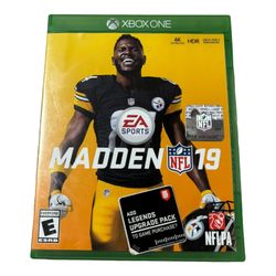 Madden NFL 19 - Xbox One Tested Great Condition
