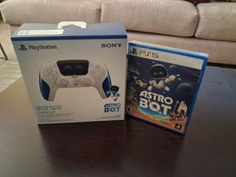 PS5 Astro Bot Game & Astro Bot Dualshock 5 controller,  NEW/SEALED