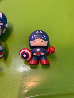 2011 MIGHTY MUGGS CAPTAIN AMERICA TOY FIGURE MARVEL
