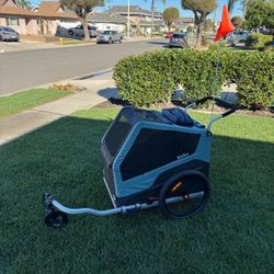 Burley Bark Ranger XL - Dog Bike Trailer + Extras