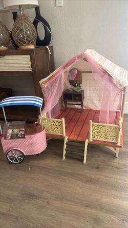 American girl doll house