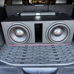Dual 12” Subwoofer Box | Mega Bass Prefab 