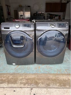 Samsung washer and gas dryer