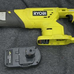 Ryobi 18 Volt Saws (3),  Two 18 Volt Batteries, Ryobi Charger
