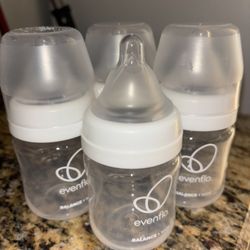 Evenflo Wide Neck Baby Bottles (6 Pack)