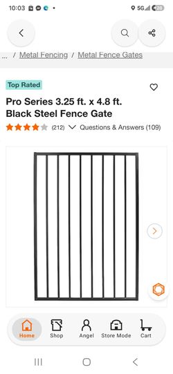 Door fence gate