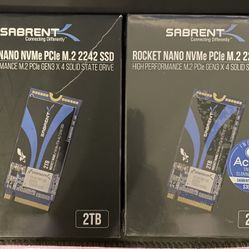 Sabrent 2TB Nvme 