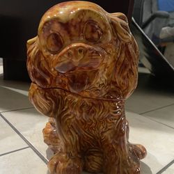 Vintage 1960's Cocker Spaniel  Puppy Dog Cookie Jar