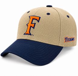 Cal State Fullerton Titans Structured NCAA Jute Cap – Officially Licensed
