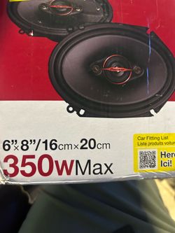 new pioneer 6x8 350w