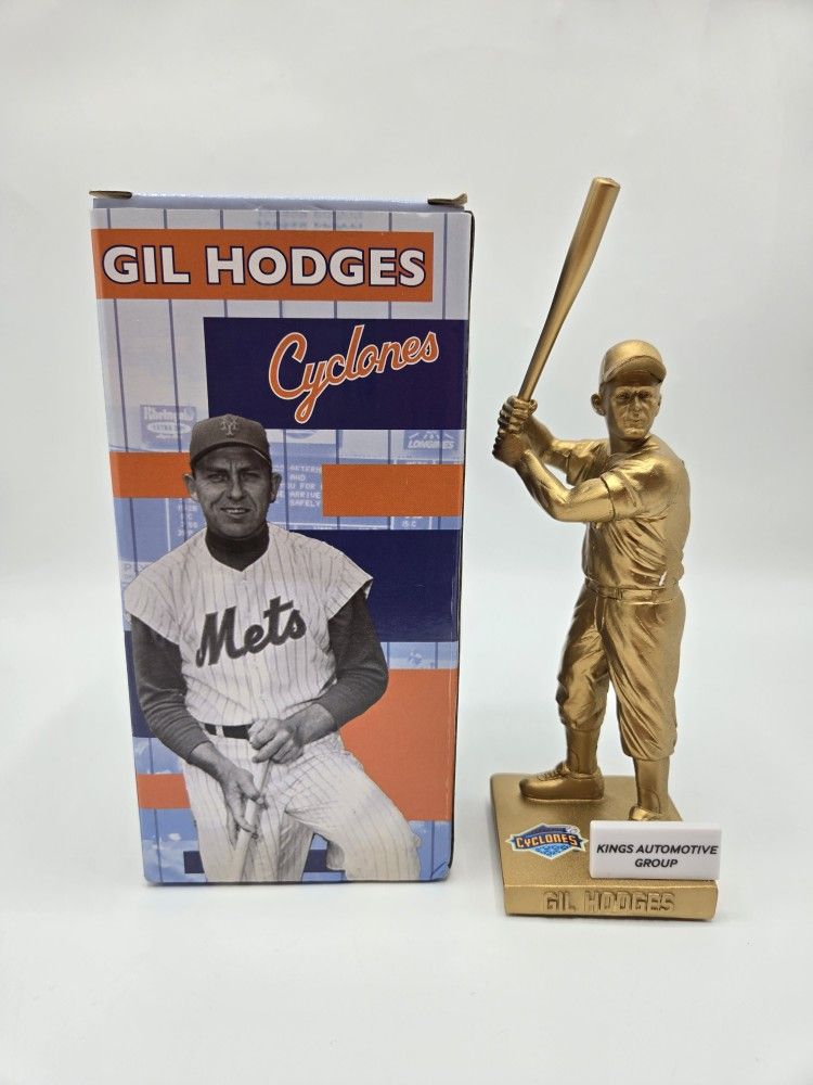 2022 Gil Hodges Brooklyn Cyclones METS SGA HOF Statue “Not Bobblehead”
