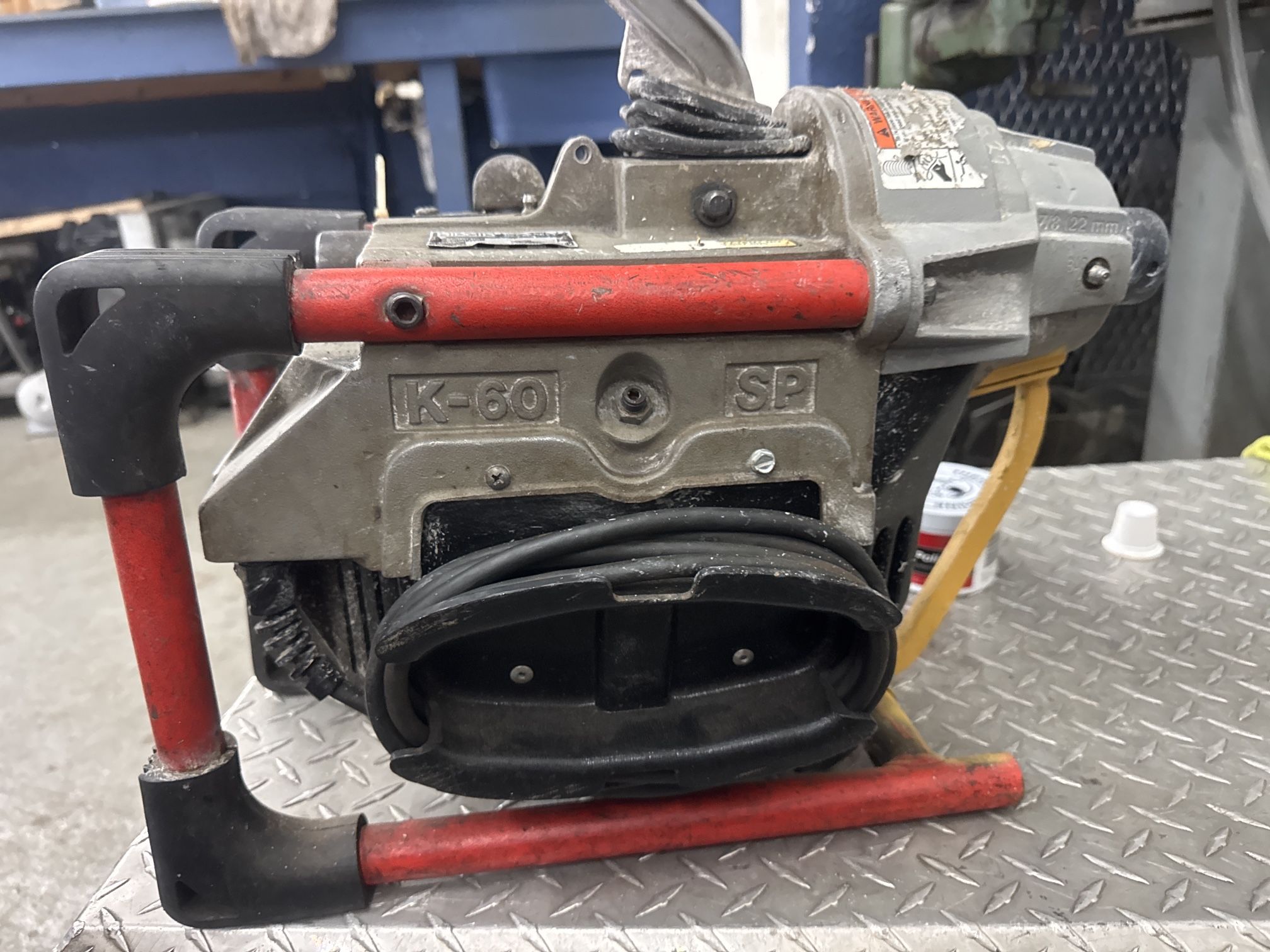 RIDGID K 60SP Sectional Drain Cleaning Machine