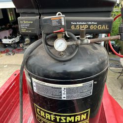 craftsman 60 gallon air compressor