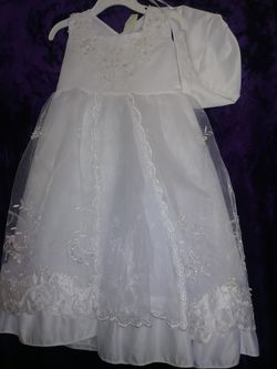 Vestido para bautiso