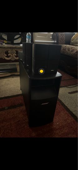 Bose speaker and Yamaha TSR-700