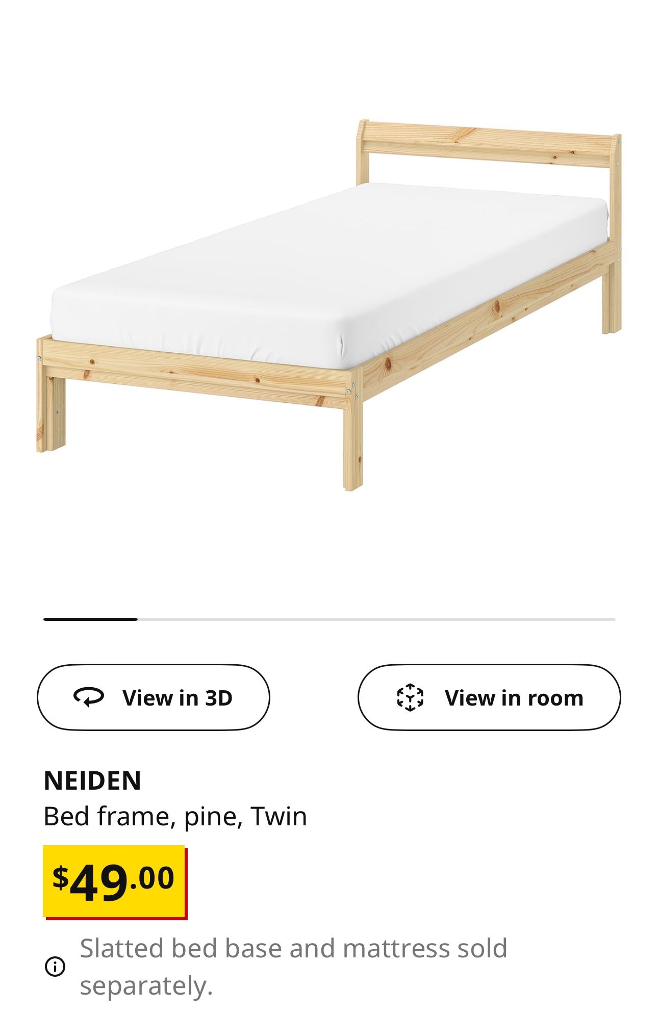 Bed Frame Twin