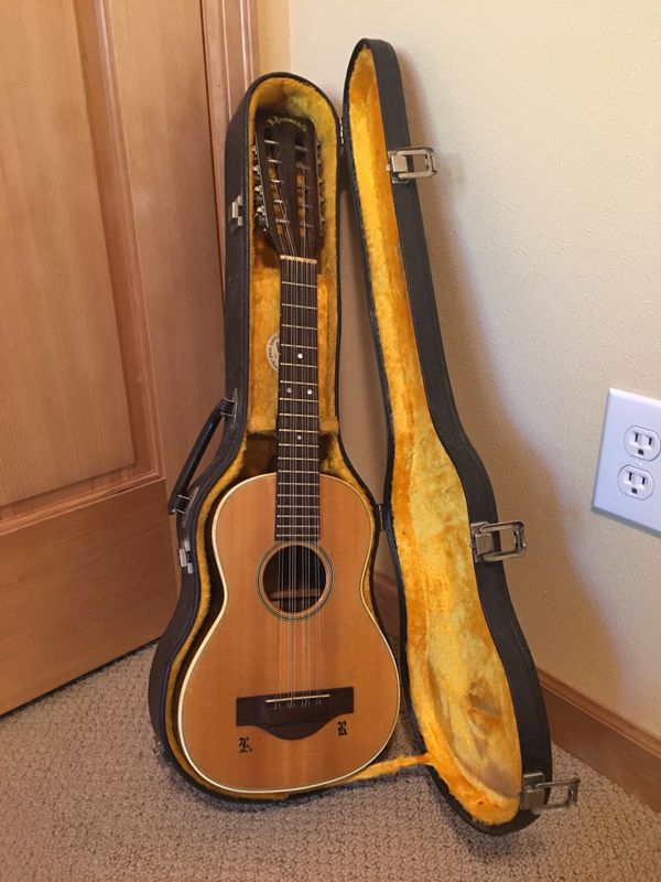 Vintage K Yasuma & Co. Tiple Ukulele 10 String w/ Hard Case for Sale in