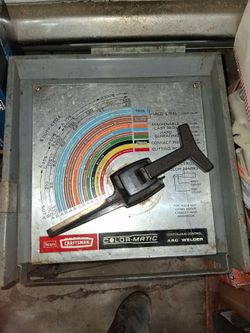 Sears Craftsman Color-Matic Arc Welder