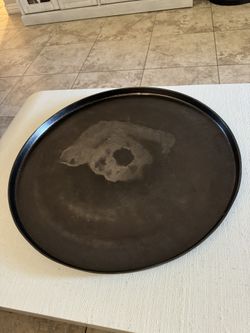 Crate And barrel Antiqued Tray 21”