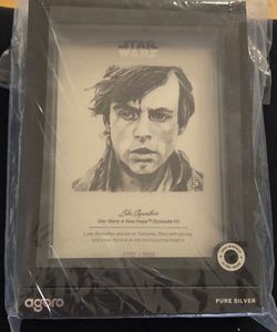 Agoro Star Wars Luke Skywalker 5 Gram Silver Foil #232/2000 Limited Edition – $165 OBO
