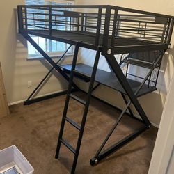 KIDS bunk Bed Desk Combo