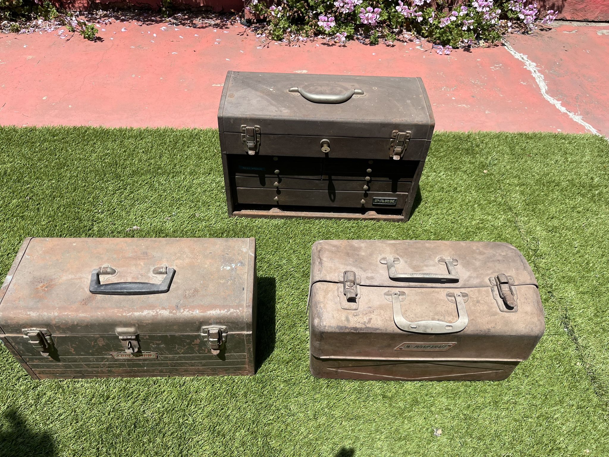 Tool Boxes Vintage