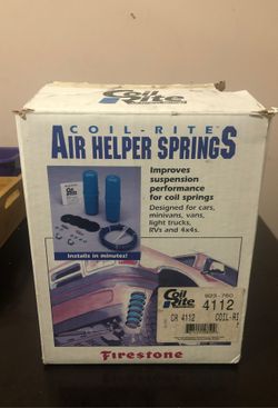 Firestone helper bags 90-95 4Runner