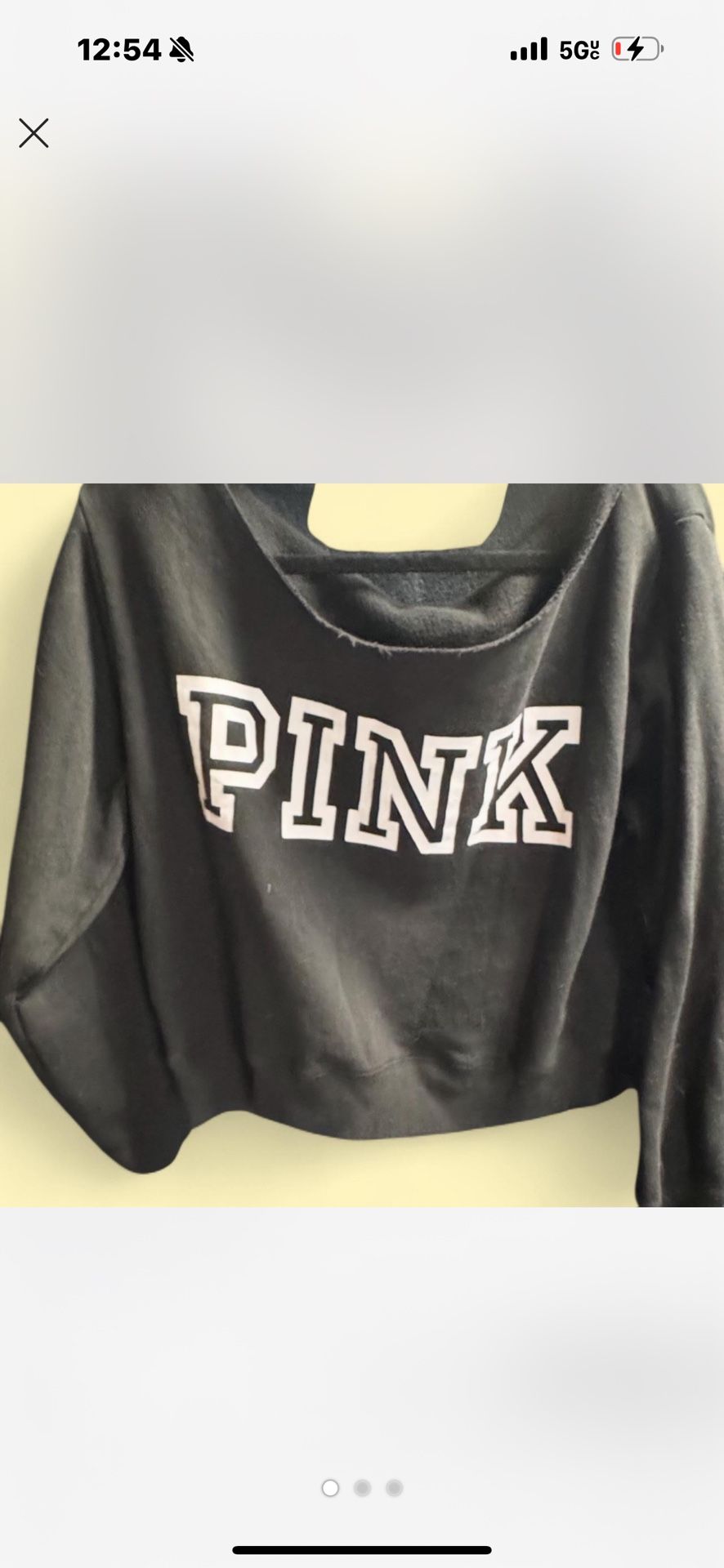 Size Large PINK Victoria Secret Sweatshirts