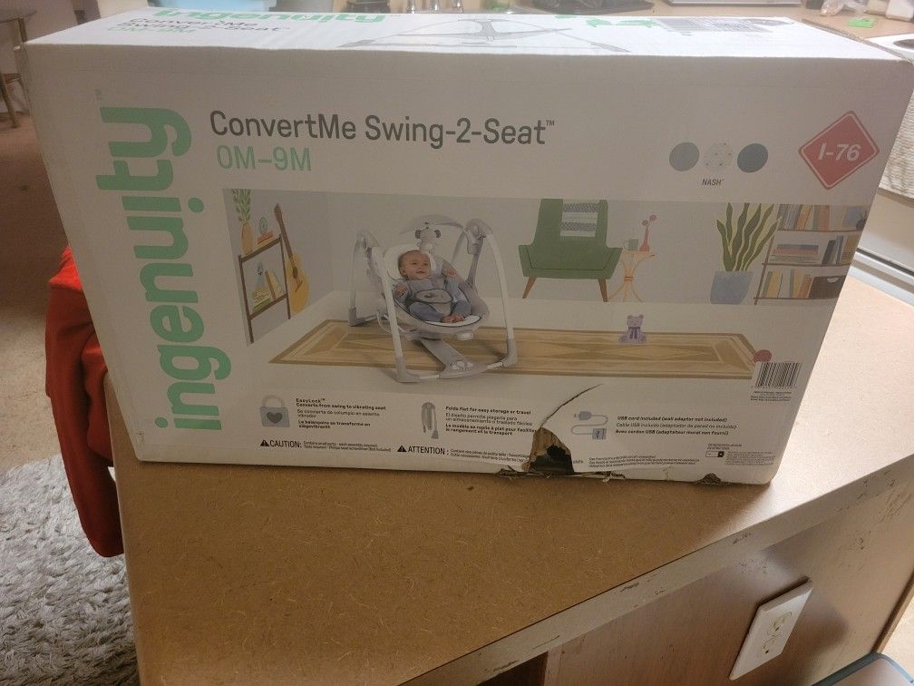 Ingenuity ConvertMe Baby Swing