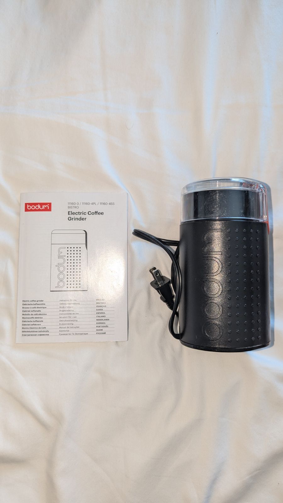 Coffee Bean Grinder, Milk Frother, And Turkish Coffee Pot Set