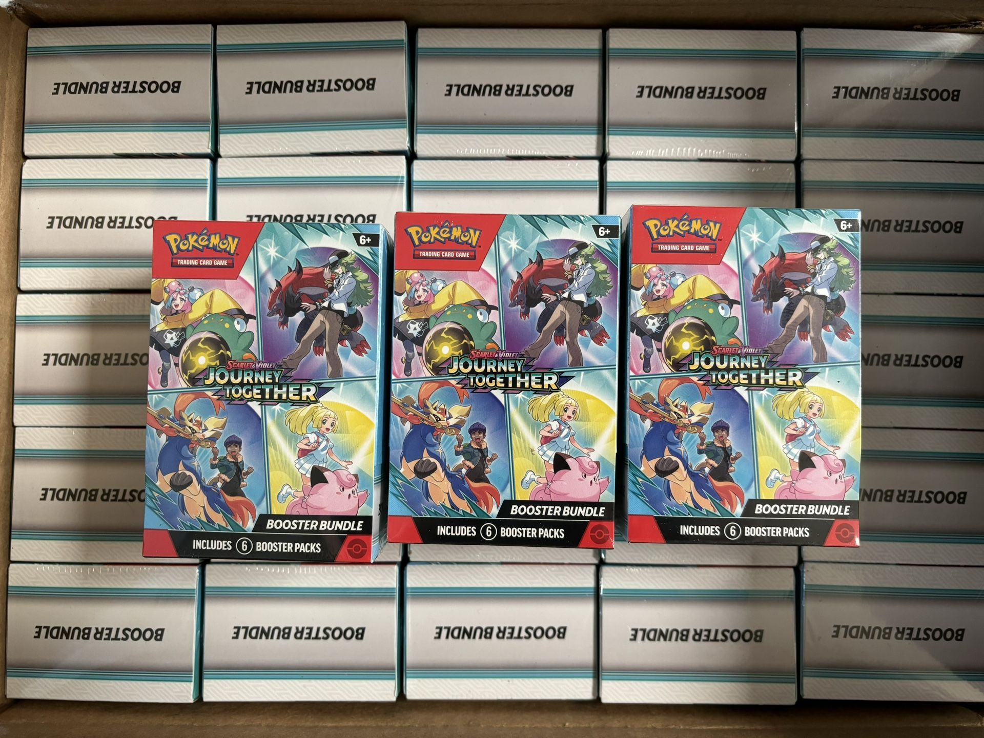 Pokemon Journey Together Booster Bundle