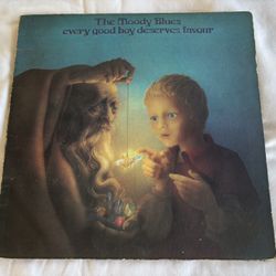 Moody Blues every good boy deserves favour LP Vinyl Record ultrasonic cleaned