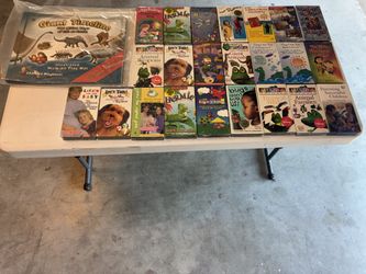 18'-Long Giant Timeline Illustrated Walk-On Play Mat w/ 23 Kids Educational VHS’s