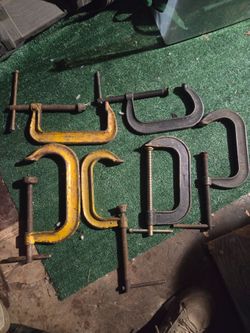 6 C clamps