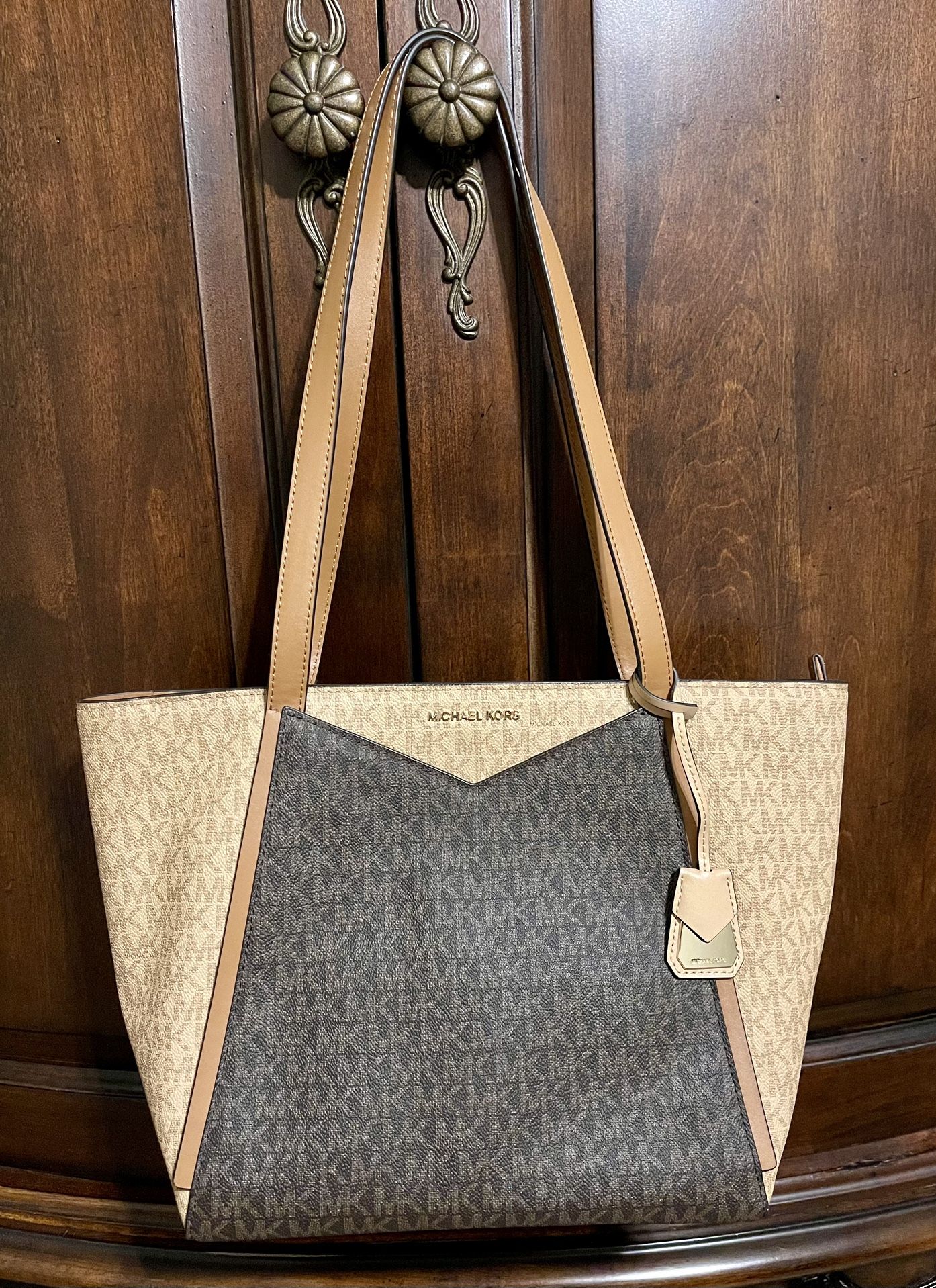 Michael Kors Whitney Large Logo / KORS Purse / Handbag / Tote / Shoulder Bag / Satchel 