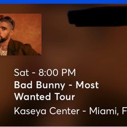 Bad Bunny Most Wanted Tour 