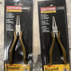 Craftsman Precision Pliers Round Nose 