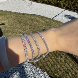 Lab Diamond Bracelets