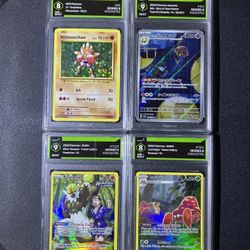 Graded Pokemon Cards / Slabs 