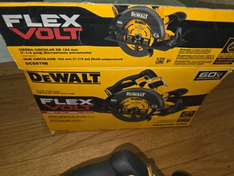 Dewalt circular saw flex volt  new