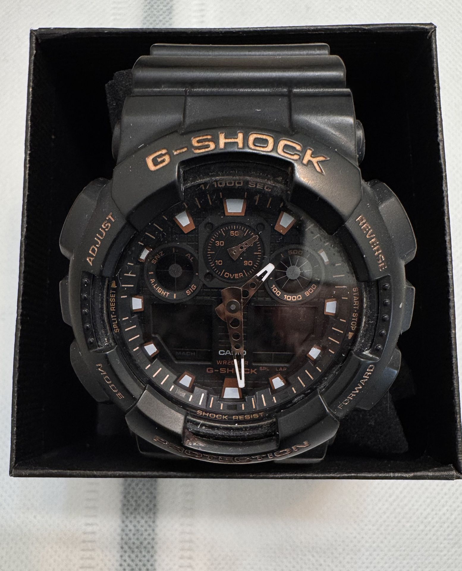 Black G Shock Limited Edition 42mm Casio Watch