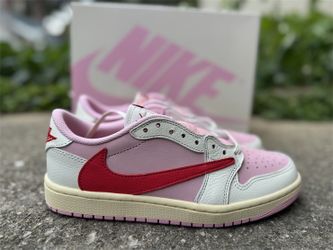 Nike Jordan 1 Low Travis Scott Tropical Pink Men’s Shoes  Size 9