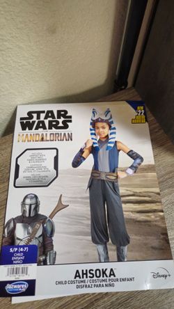 Star Wars Mandalorian Ashoka girls Halloween Costume
